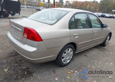 2002 Honda Civic Ex z USA, uszkodzony, nr VIN 2HGES26842H602960